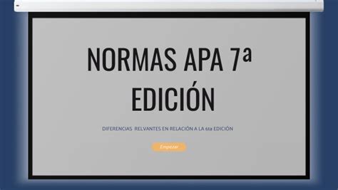 Normas Apa 7ª EdiciÓn