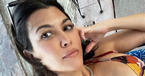 Kourtney Kardashian Stuns In Multicoloured Bikini During Mexico Trip With Travis Barker The