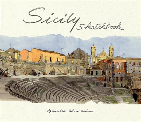 Amazon Sicily Sketchbook Sketchbooks Moireau Fabrice De La