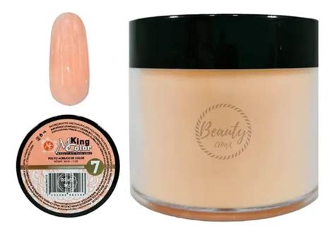 Polvo Acrilico Nude 2 Oz Maquillaje De Almendra Mc Nails Color 7