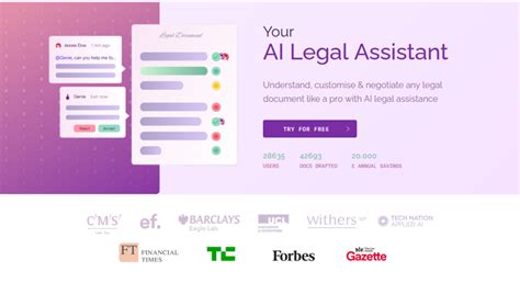 The Best Ai Legal Assistants Revolutionizing The Legal Landscape