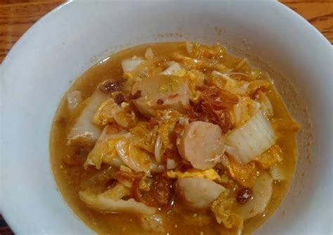 Resep Sawi Bakso Kuah Pedas Oleh Talitha Wasim Cookpad