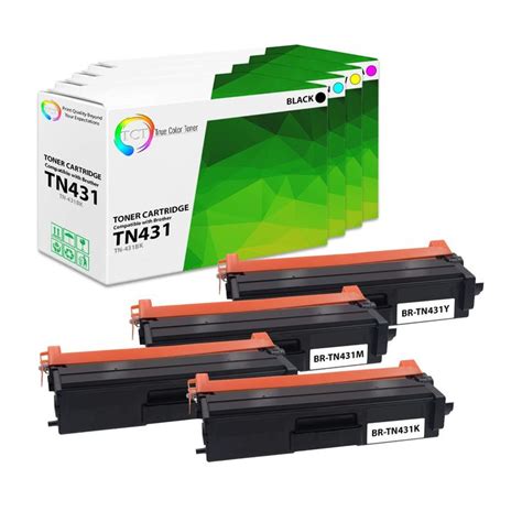 TCT Premium Compatible TN431 TN 431 TN431BK TN431C TN431M TN431Y Toner