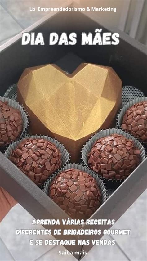 Caixa De Brigadeiros Gourmet Dia Das M Es Lembrancinha Dessert