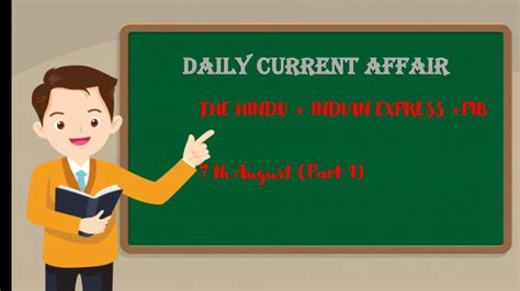 Daily Current Affairs Th August Youtube