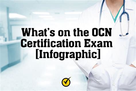 Whats On The OCN Certification Exam Infographic Oncology Nursing