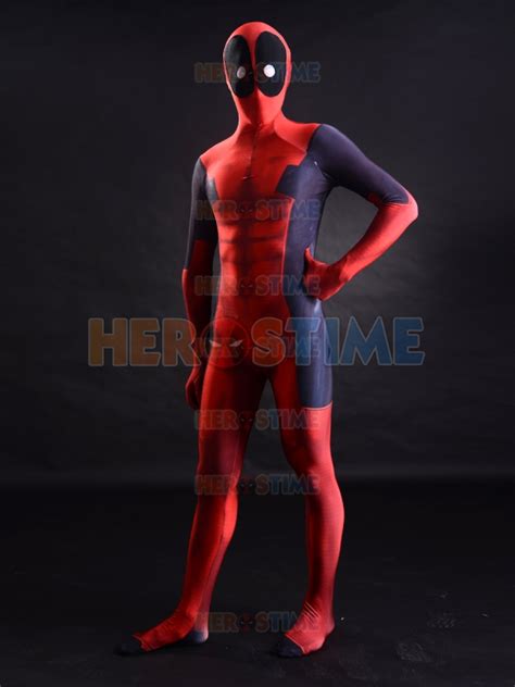 3d Printing Deadpool Costume Muscles Shade Morph Fullbody Suit