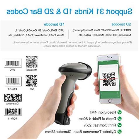 Koolertron Gh Bttm Wireless D Barcode Scanner In Compatible