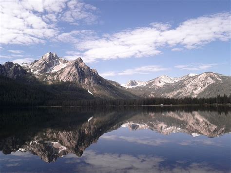 Hiked around redfish lake today. It truly is a spectacular place : r/Boise