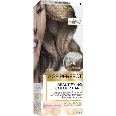 L Oreal Paris Age Perfect Beautifying Colour Care Chestnut Ml