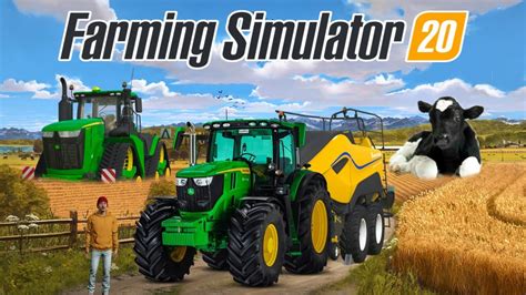 Farming Simulator 20 Wheat Corn Harvest In Fs20 Fs20 Gameplay