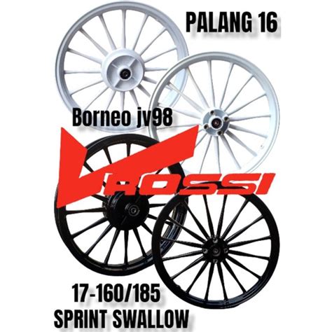 Jual Set Velg Pelak Racing V Rossi Swallow Palang Lurus Pnp Jupiter