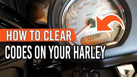 How To Clear Engine Codes On A Harley Davidson Youtube