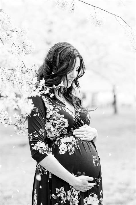 D C Cherry Blossoms Maternity Session Showit Blog Maternity