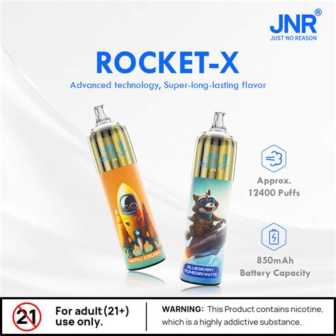 Jnr Rocket X Disposable Vape Approx Puffs