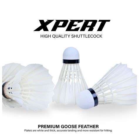 High Quality Composite Cork Shuttlecock Xpert Premium Goose Feather