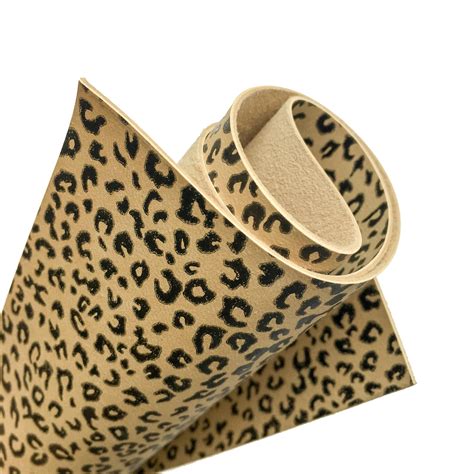 CHEETAH Spot Leather Sheets 12x18in 30x45cm Inch 1 75oz 0 7mm Etsy