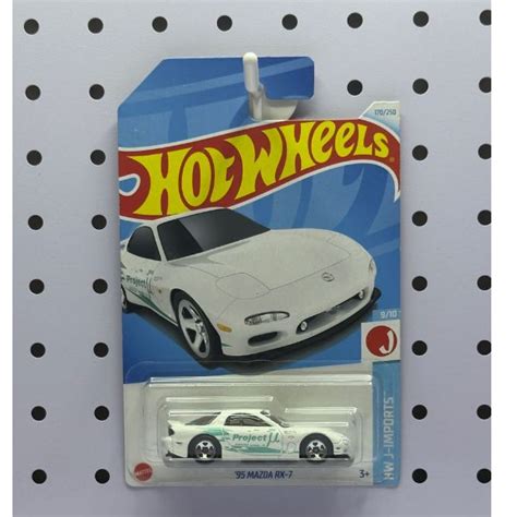 Hot WHEELS MAZDA RX REGULAR WHITE Shopee Malaysia