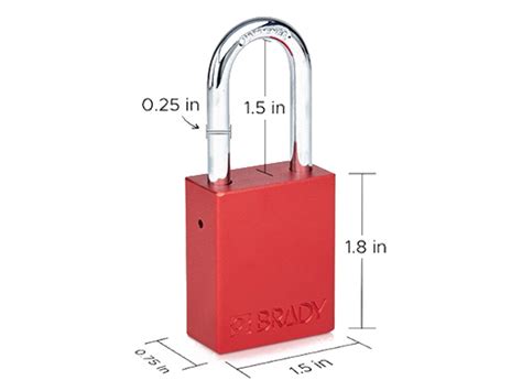 Aluminum Safety Lockout Padlocks Brady BradyCanada Ca