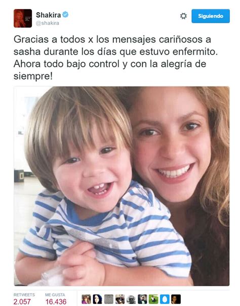 Shakira Habló De Los Problemas De Salud De Su Hijo Sasha Infobae