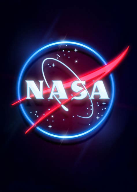 Nasa Neon Poster Picture Metal Print Paint By Nasa Displate