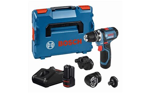 Bosch Professional GSR 12 V 15 FC Cordless Drill Driver Set With 2 X 12