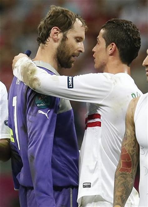 Cristiano Ronaldo Photos In The Match Portugal Vs Czech Republic Euro