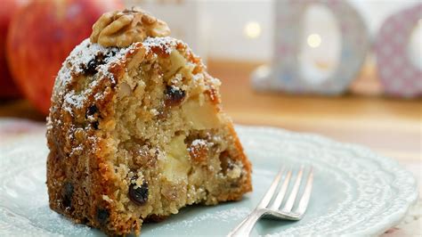 Receita de bolo de maça passas sensacional