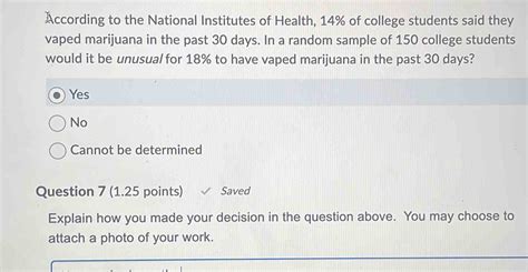 According To The National Institutes Of Health 14 Of College Students