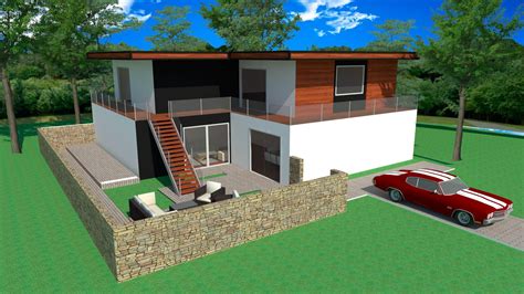 Sketchup Fachada