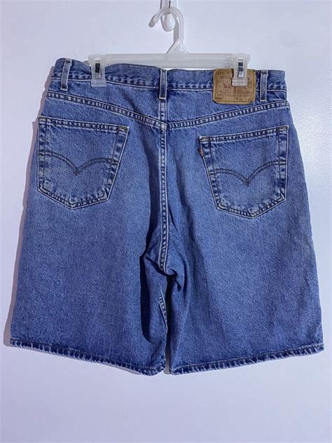 Vintage Levis Jean Shorts Blue Relaxed Baggy Denim Y K Jort