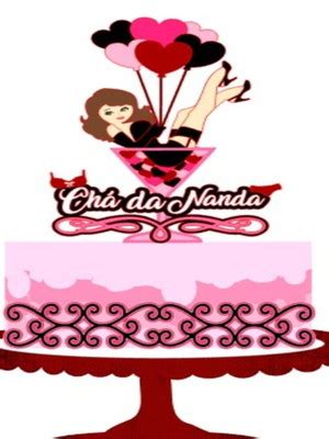 Arquivo Corte Topo De Bolo Ch De Lingerie Elo