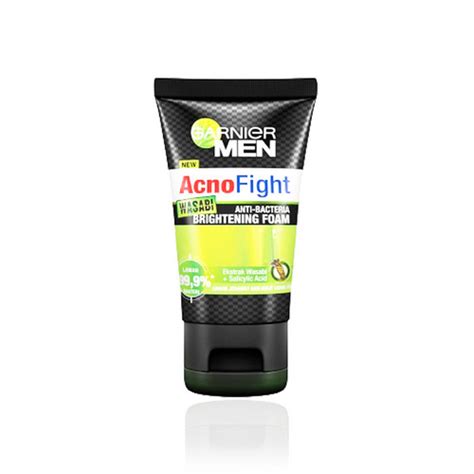 Garnier Men Acno Fight Wasabi Foam Ml Tube Kegunaan Efek Samping