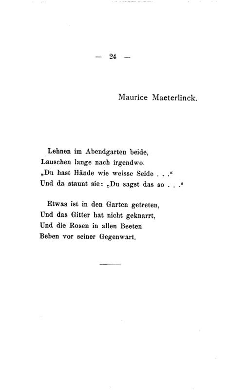 Deutsches Textarchiv Rilke Rainer Maria Advent Leipzig