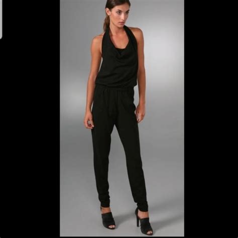 Vince Pants Jumpsuits Vince Brand Black Halter Jumpsuit Nwot