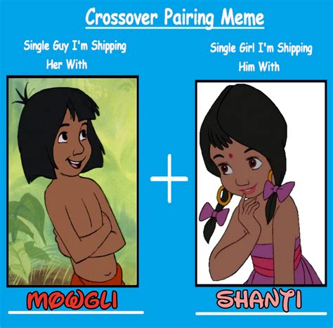 I shipped Mowgli and Shanti by KHWarrior on DeviantArt