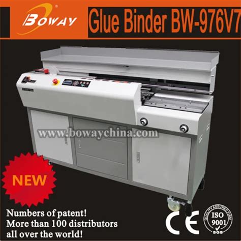 boway   hot melt adhesive binder auto side glue perfect book