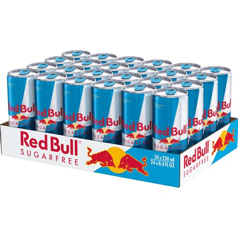 Red Bull Energy Drink Sugarfree 25 cl 24 pièce