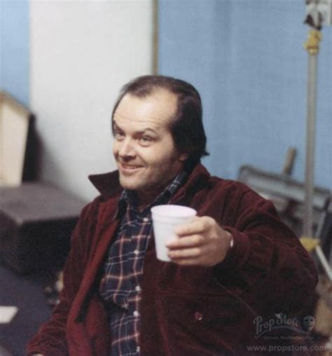 Jack Between The Scenes Of The Shining 1980 Jack Nicholson Jack