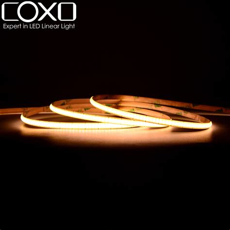 Coxo Cob Led Strip Light V V Ce Rohs Years Warranty Led Mm