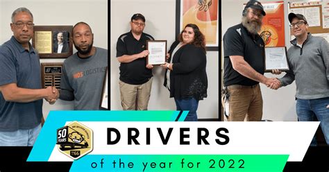 Driver of the Year Awards for 2022 | WDS Logistics