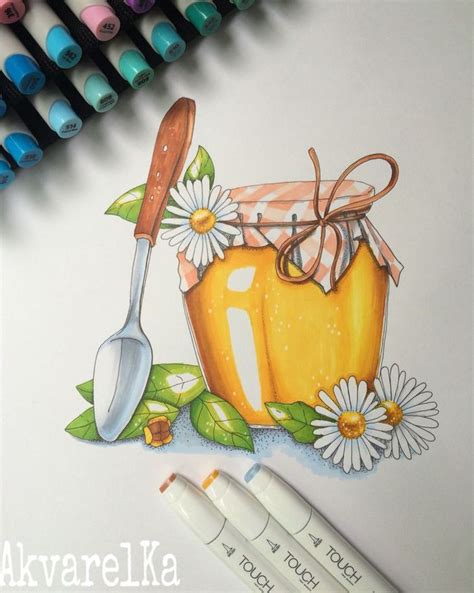 Картинки маркерами для срисовки