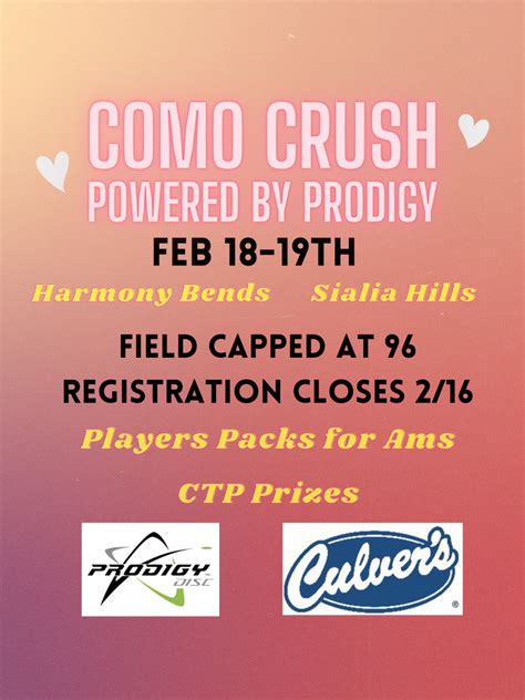 CoMo Crush Powered By Prodigy 2023 Zach Hawkins Disc Golf Scene