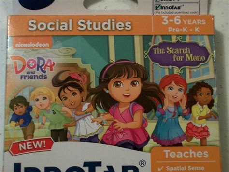 Educational Dora And Friends Social Studies Vtech Innotab Learning Software