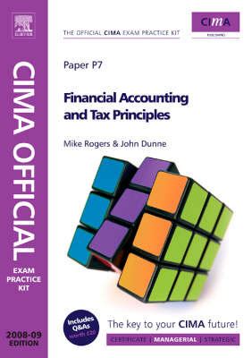 CIMA Official Exam Practice Kit Financial Accounting And Tax Dunn