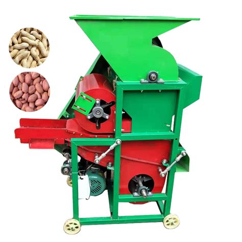 Electric Peanut Nut Sheller Dehuller Thresher Groundnut Husk Sheller