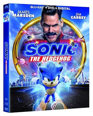 Amazon Sonic The Hedgehog Blu Ray DVD Digital James