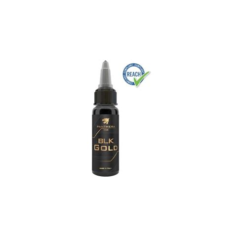 Melange Encre Pour Tatouage Panthera Black Gold 30ml