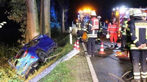 T Dlicher Unfall In Michelstadt J Hriger F Hrt Mit Auto Gegen Baum