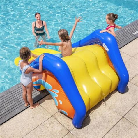 Bestway H Ogo Giant Inflatable Outdoor Pool Water Slide With Built In